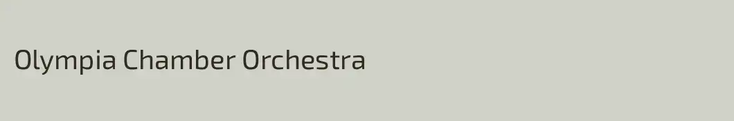 Olympia Chamber Orchestra